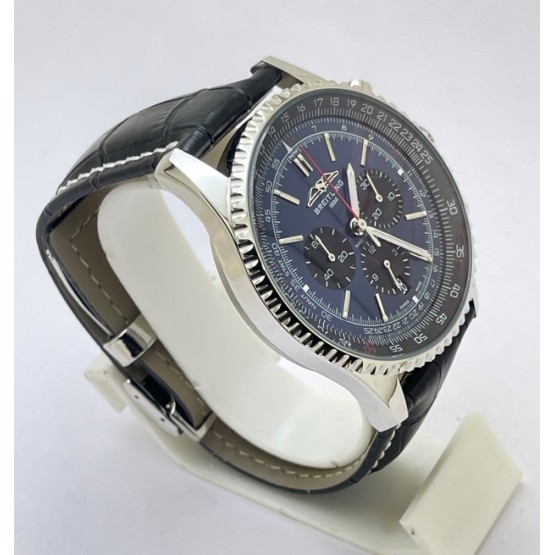 Breitling Navitimer B01 Blue & Black Chronograph Watch