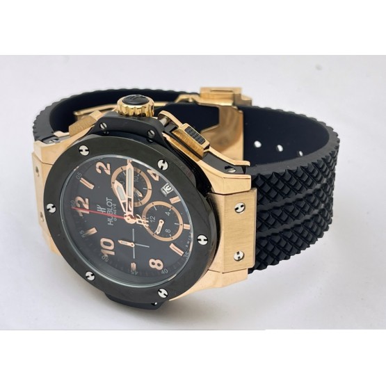 Hublot Big Bang Ceramic Bezel Rose Gold Watch - A