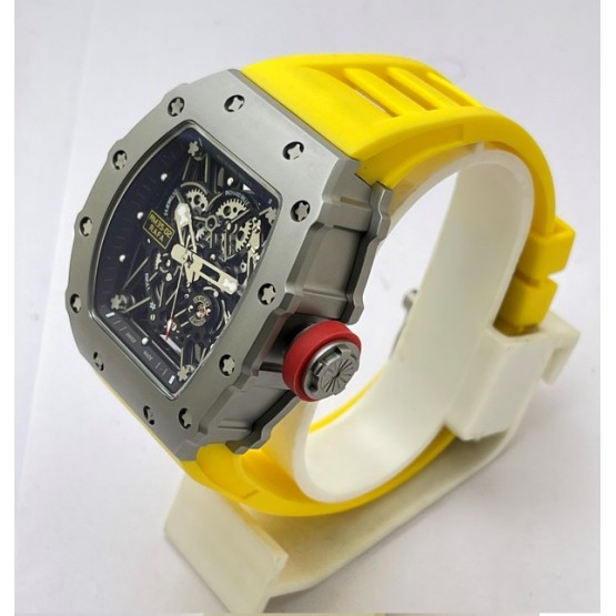 Richard Mille RM35-02 Rafael Nadal Yellow Swiss ETA 7750 Valjoux Movement Watch