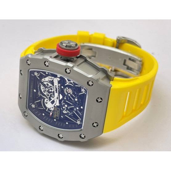 Richard Mille RM35-02 Rafael Nadal Yellow Swiss ETA 7750 Valjoux Movement Watch