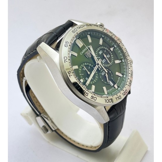 Tag Heuer Carrera Sport Green Chronograph Watch