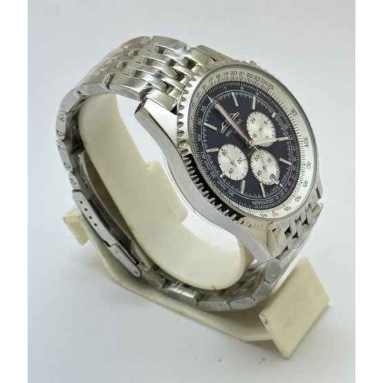 Breitling Navitimer Chronograph Blue Steel Watch