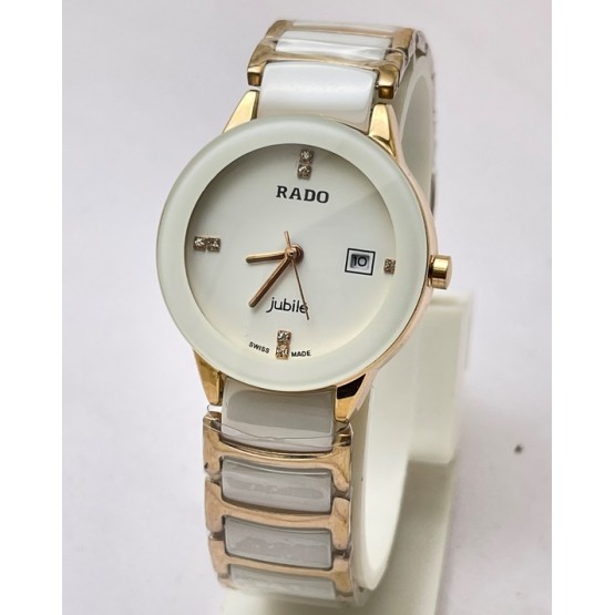 Rado Jublie DaiStar Ladies White Dial Quartz Watch