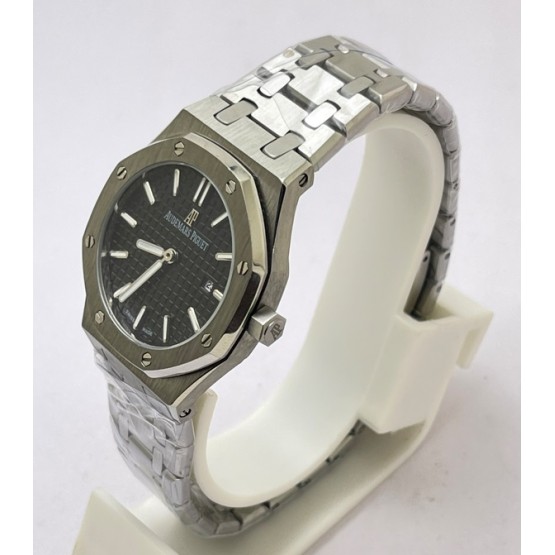 Audemars Piguet Royal Oak Black Steel Ladies Watch