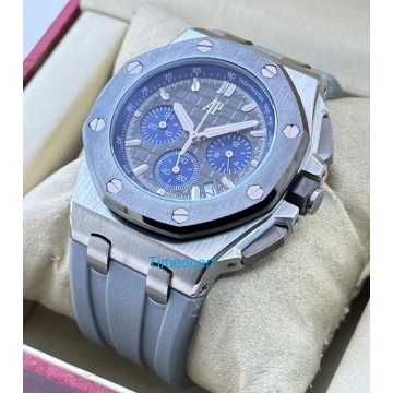  Audemars Piguet Royal Oak Offshore Steel Grey Rubber Strap Limited Edition Watch