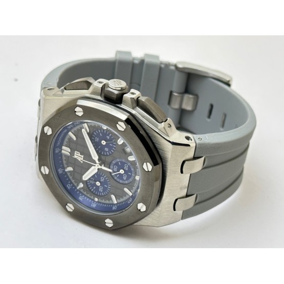  Audemars Piguet Royal Oak Offshore Steel Grey Rubber Strap Limited Edition Watch