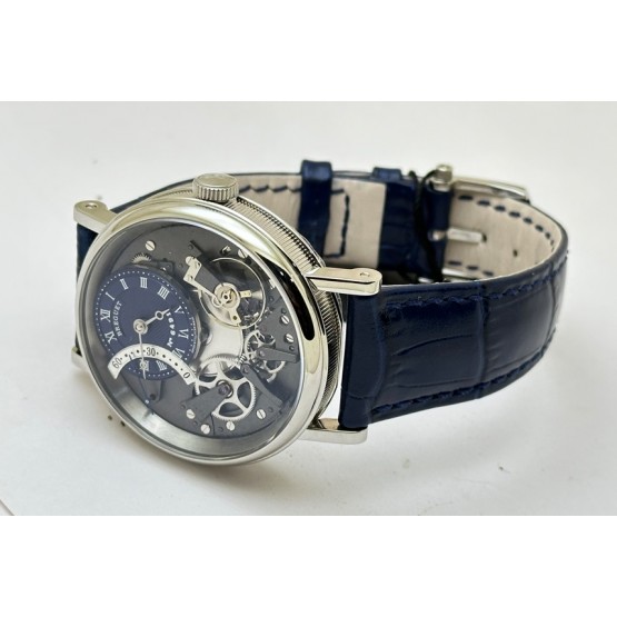 Breguet Tradition 7097 Blue Boutique Edition Swiss ETA 7750 Valjoux Automatic Movement Watch