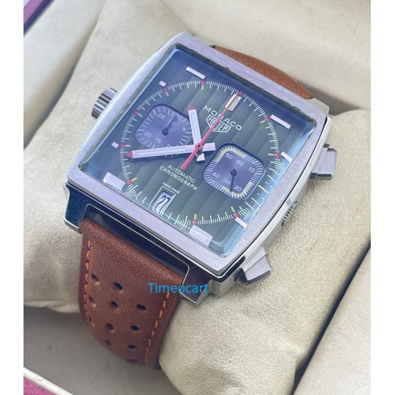 Tag Heuer Monaco Caliber 12 Green Watch