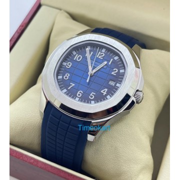 Patek Philippe Aquanaut Blue Rubber Strap Swiss Automatic Watch