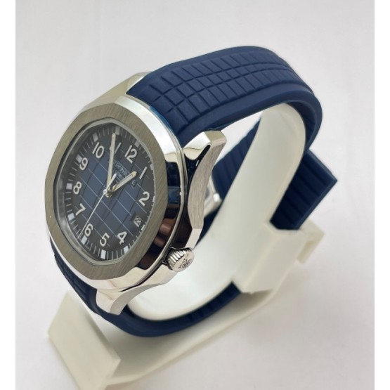 Patek Philippe Aquanaut Blue Rubber Strap Swiss Automatic Watch