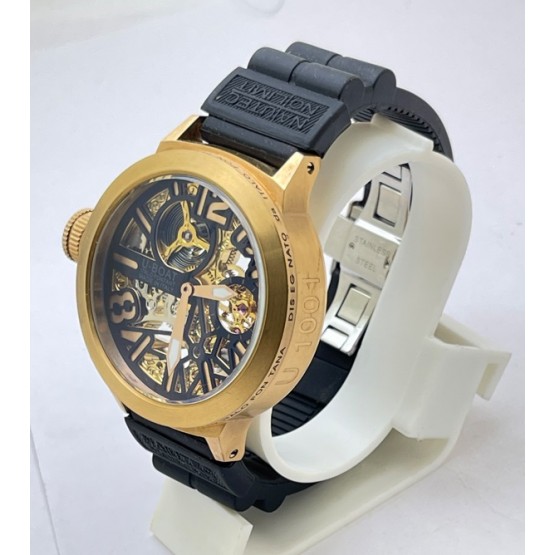 U Boat Italo Fontana Skeleton Swiss Automatic Limited Edition Watch