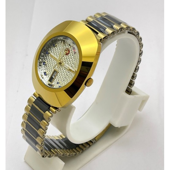 Rado Diastar Golden DAY-DATE Dual Tone 2 Swiss Automatic Watch