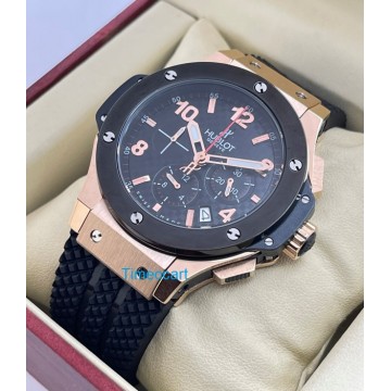 Hublot Big Bang Ceramic Bezel Rose Gold Watch