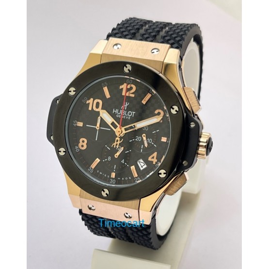 Hublot Big Bang Ceramic Bezel Rose Gold Watch