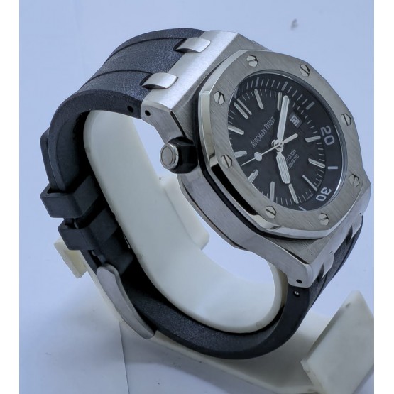 Audemars Piguet Diver Black Rubber Strap Swiss Automatic Watch