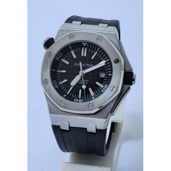 Audemars Piguet Diver Black Rubber Strap Swiss Automatic Watch