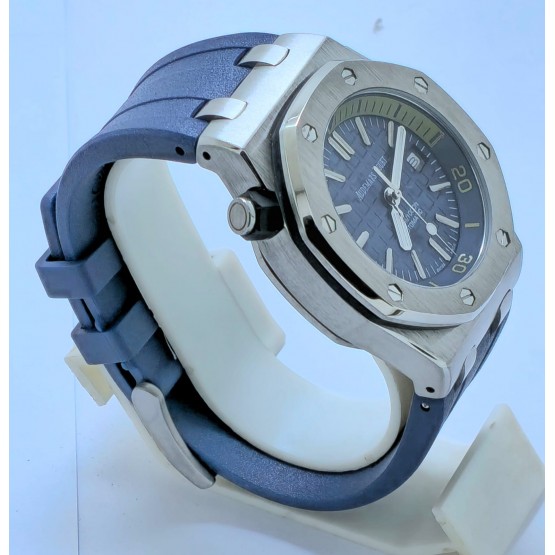 Audemars Piguet Diver Blue Rubber Strap Swiss Automatic Watch