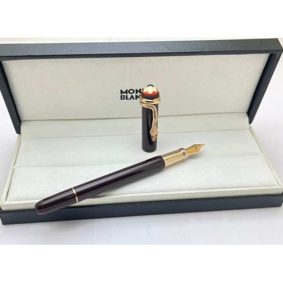 Mont Blanc Heritage Rouge Et Noir Fountain Pen - 2