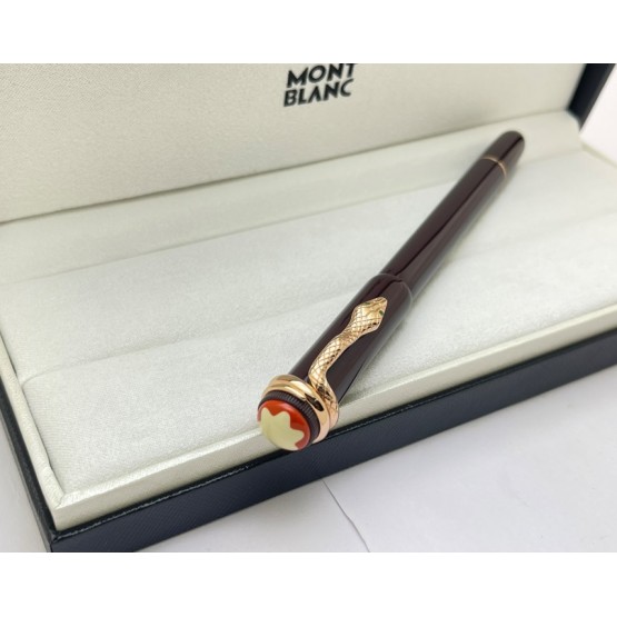 Mont Blanc Heritage Rouge Et Noir Rollerball Pen - 1