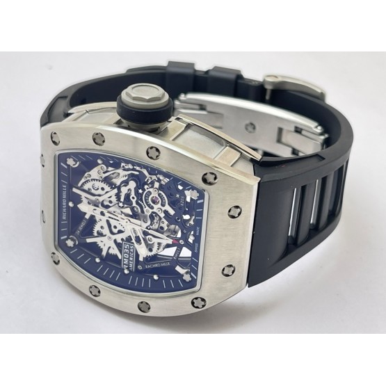 Richard Mille RM 035 Americas Edition Black Strap Swiss ETA 7750 Valjoux Movement Watch