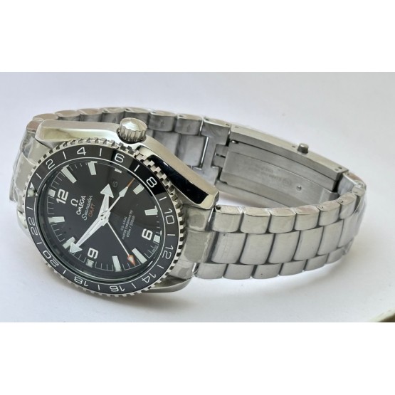 Omega Seamaster Planet Ocean GMT Black Swiss Automatic Watch