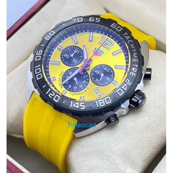 Tag Heuer Formula 1 Chronograph Yellow Limited Edition Watch