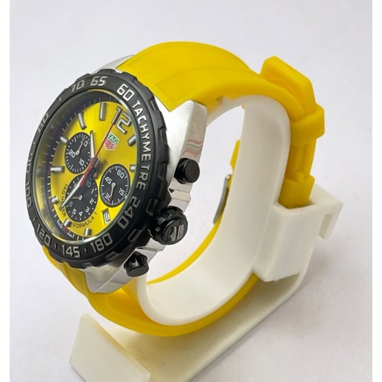 Tag Heuer Formula 1 Chronograph Yellow Limited Edition Watch