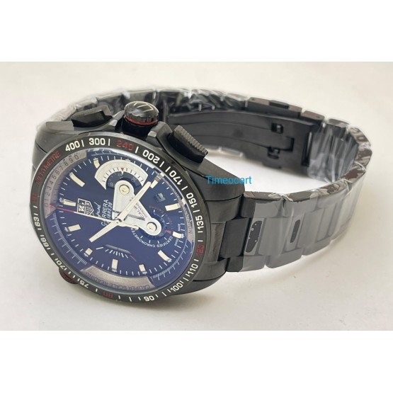 Tag Heuer Grand Carrera Calibre 36 Full Black Mens Watch