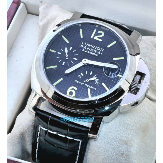 Panerai Power Reserve Leather Strap Swiss Automatic Watch