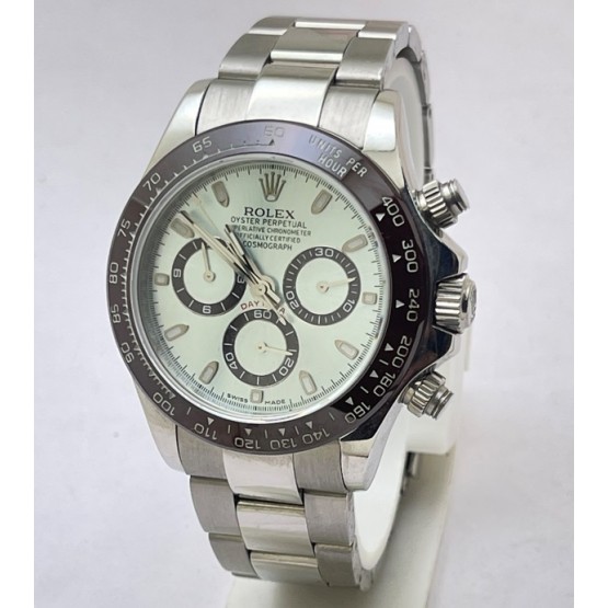 Rolex Oyster Perpetual Daytona Cosmograph Swiss ETA Automatic 4130 Valjoux Movement Watch