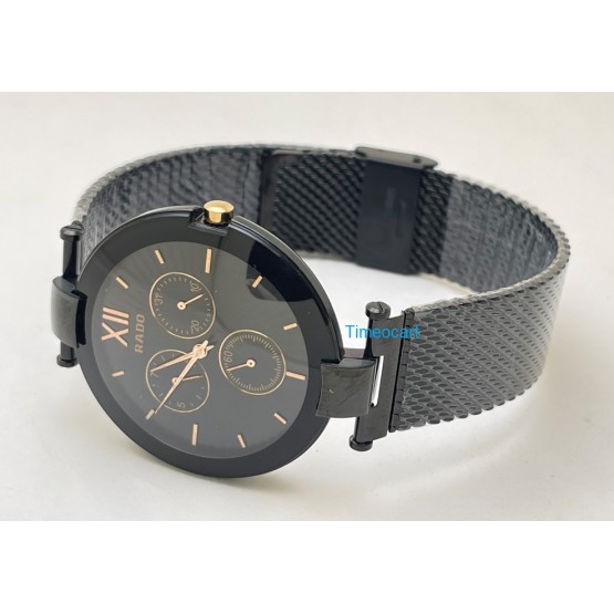 Rado Full Black Choronogrpah Watch