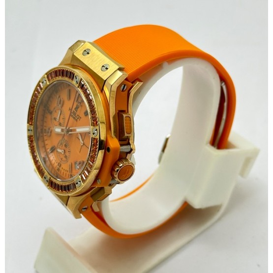 Hublot Big Bang Tutti Frutti Orange Ladies Watch