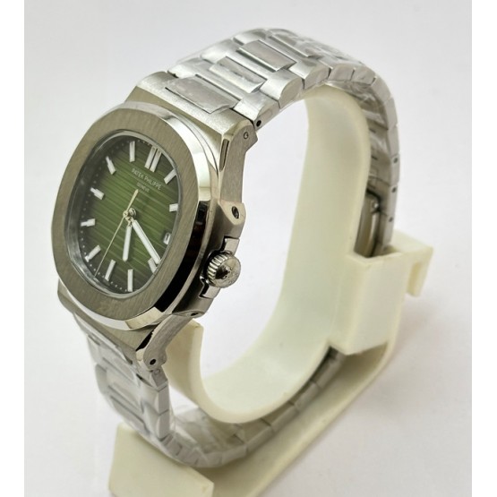 Patek Philippe Nautilus Steel Green Swiss Automatic Watch