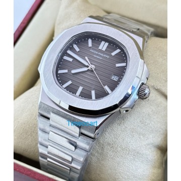 Patek Philippe Nautilus Steel Grey Swiss Automatic Watch