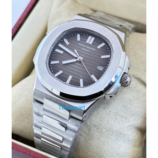 Patek Philippe Nautilus Steel Grey Swiss Automatic Watch