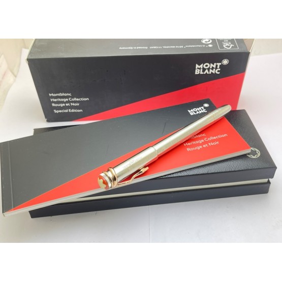 Mont Blanc Heritage Rouge Et Noir Rollerball Pen - 2