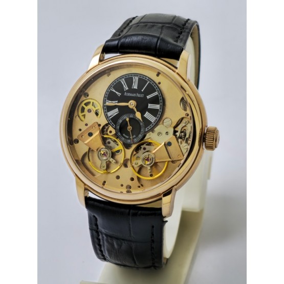 Audemars Piguet Jules Escapement Fondation De La Haute Horlogerie Black Swiss Automatic Watch