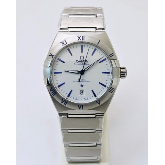 Omega Constellation Double Eagle Blue Marking Limited Edition Swiss Automatic Watch