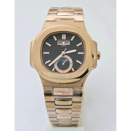 Patek Philippe Nautilus Annual Calendar Rose Gold Swiss Automatic Watch