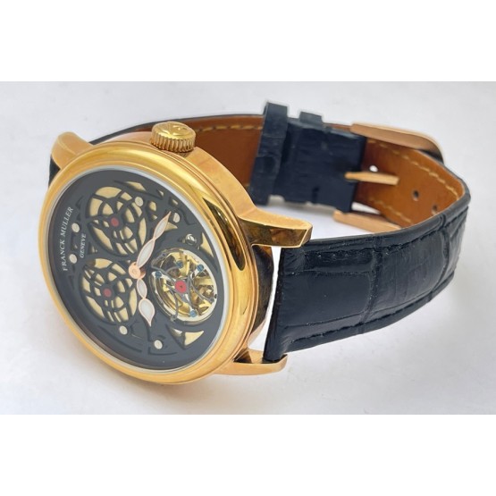 Franck Muller Giga Tourbillon Round Swiss Automatic Watch