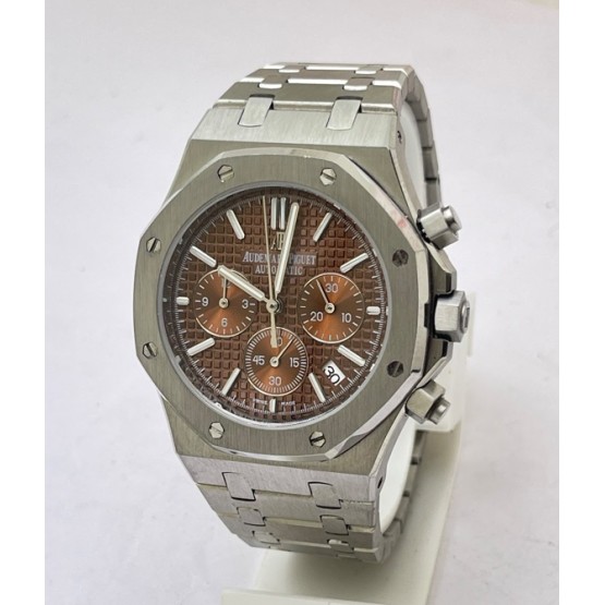 Audemars Piguet Chronometer Steel Brown Watch