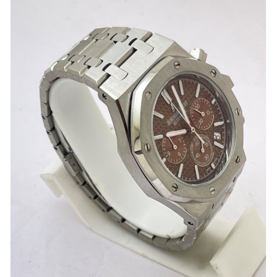 Audemars Piguet Chronometer Steel Brown Watch