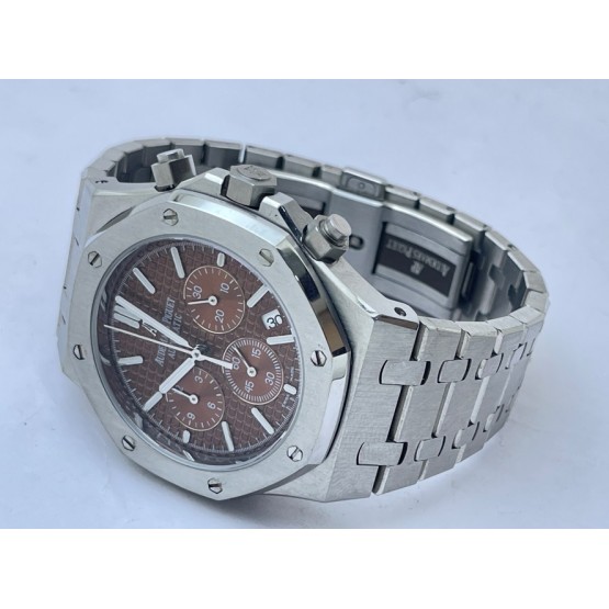 Audemars Piguet Chronometer Steel Brown Watch