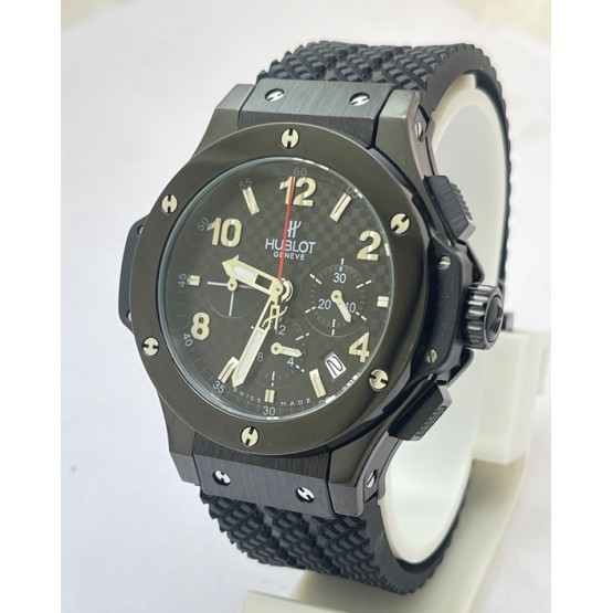 Hublot Big Bang Full Black 2 Rubber Strap Watch