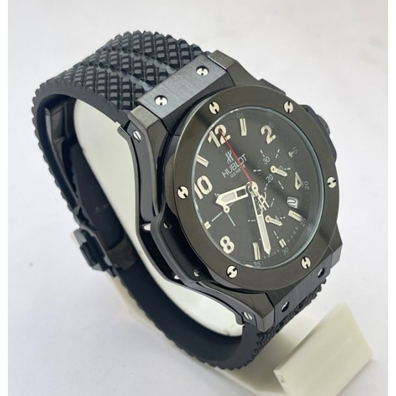 Hublot Big Bang Full Black 2 Rubber Strap Watch