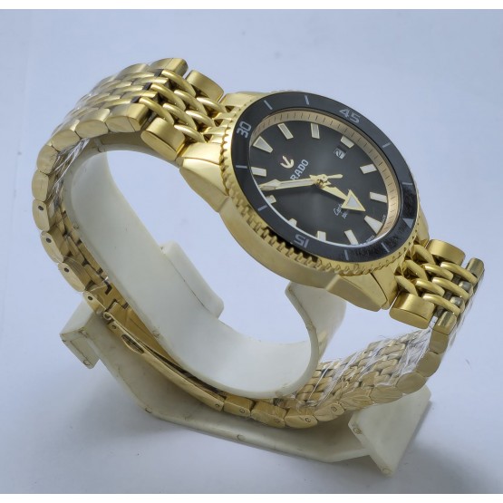 Rado Captain Cook Black Golden Swiss Automatic Watch