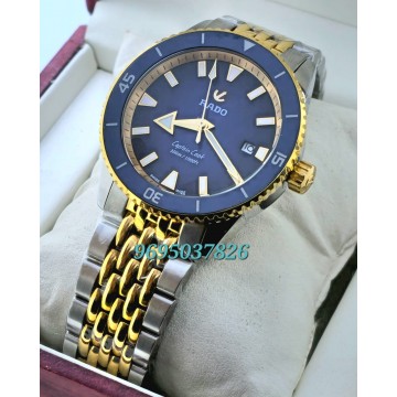 Rado Captain Cook Blue Dual Tone Swiss Automatic Watch