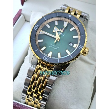 Rado Captain Cook Green Dual Tone Swiss Automatic Watch