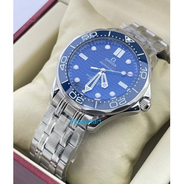 Omega Seamaster 50th Anniversary Limited Edition Blue Swiss Automatic Watch