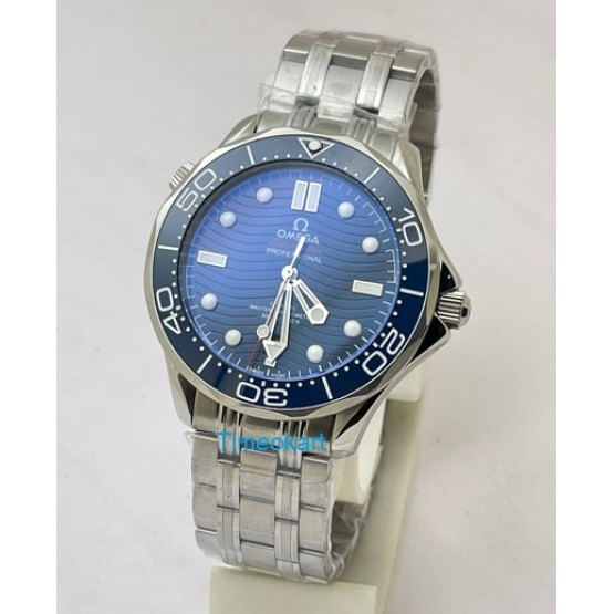 Omega Seamaster 50th Anniversary Limited Edition Blue Swiss Automatic Watch